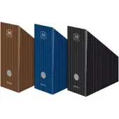Herlitz Montana golfkartonnen ordner - DIN A4 - zwart