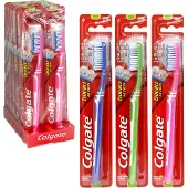 Colgate Double Action Medium Tandenborstel Tray 12 X 1 Stuk