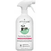 ATTITUDE 3x Little Ones Speelgoed- En Oppervlakte Reiniger Geurvrij 800 Ml
