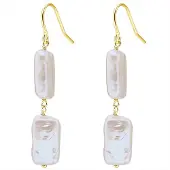 Valero Pearls Oorbellen goud / parelwit