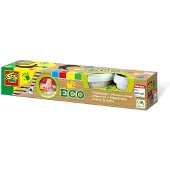 SES Creative - Eco Vingerverf - Makkelijk uitwasbaar - 4 kleuren (set van 4)