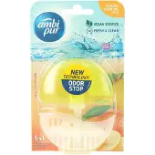Ambi Pur 12x Ambi Pur Toiletblok Starterkit 5in1 Lemon & Mandarine