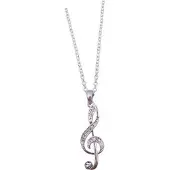 Aim Halsketting vioolsleutel (schakelketting 53 cm)