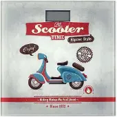 Wenko Badwaage Vintage Scooter - Weegschaal - LCD-Display