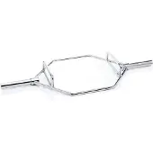 Muscle Power Olympische Hex Bar - Shrug Bar - Trap Bar - 160 cm