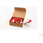 Herma Hanglabel 25x38 mm met draad rood 1000 st.