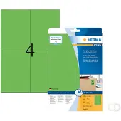 Herma Etiket 4564 105x148mm groen 80 stuks