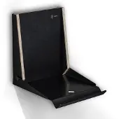 PARAX L-Rack Wandmontage Zwart