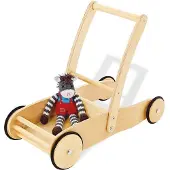 Pinolino Loopwagen Uli, natuurhout