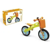 Scratch Loopfiets Hout Bloemetjes en bijtjes