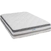 Vente-unique Matras met pocktetveren en geïntegreerd dekmatras CANTERBURY van DREAMEA - 160x200 cm