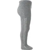 Condor - Opengewerkte maillot - Grijs - Maat 6-12 maanden