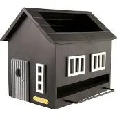 Wildlife Garden Voederhuis met bad - Zwart