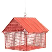 Wildlife Garden Voedersilo Pindavoeder Huis Rood - Wildlife Garden - WG3346 - Voedersilo voor Vogels