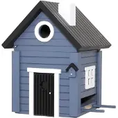 Wildlife Garden Vogelhuisje Vogel/voederhuisje - Multiholk Blått Hus- Nestkastje - - Blauw - WG118