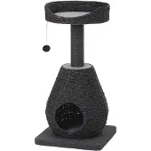 Europet krabpaal trend tree elegance sublime zwart 45x45x89 cm zwart