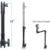 RAM Mount RAM Mounts RAP-CB-201-14U, TV-accessoires, Zwart
