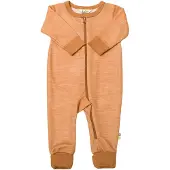 Joha Kinderpyjama Jumpsuit, koperkleurig