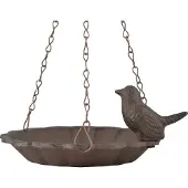 Esschert Design Vogeldrinkschaal Vogelbad hangend - één vogel - Vogelbad en Waterbad - - Bruin - FB378