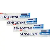 Sensodyne Tandpasta Fresh Mint - Voordeelverpakking 4 x 75 ml