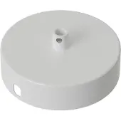 Calex Plafondkap | (Rond, 1 lamp, Mat wit)