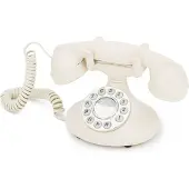 GPO 1922 PEARL Elegante Retro vaste telefoon - met druktoetsen