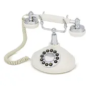 GPO 1920 Elegante OPAL Retro vaste telefoon - met druktoetsen
