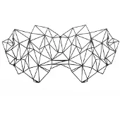 Bijoux indiscrets Kristine Oogmasker