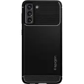 Spigen Rugged Armor Samsung Galaxy S21 Back Cover Zwart