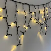 LumenXL IJspegelverlichting koppelbaar | vanaf 3 meter met 114 LEDs – warm wit | rubber