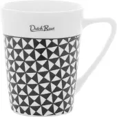 Dutch rose Beker Driehoek 4 Stuks Wit wit aardewerk Dutch Rose Beker