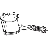 Bosal 097-366 Roetfilter (DPF)