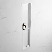 Mondiaz Easy nis 90x30x8cm 2 vakken talc