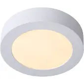 Lucide Plafonniere Brice-Led Ø 18cm - IP44 wit