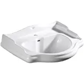 Aqualine Zero wastafel 97x51cm