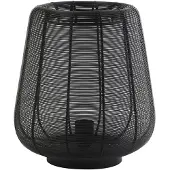 Light & Living Zwarte tafellamp Adeta Ø 29cm