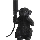 Light & Living Tafellamp E14 13x12,5x23,5 cm MONKEY mat zwart