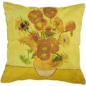 Beddinghouse Sunflower Sierkussen - 45x45 cm - Geel