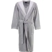 Cawö Badjas 801 Uni Capuchon Men Grijs-50 / 52