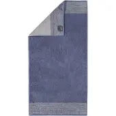 Cawö Douchelaken Luxury Home Two-Tone Midnight Blue