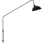 Light & Living Zwarte wandlamp Orion richtbaar