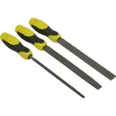 Stanley 3delige Set Rasp Bastaard 200mm