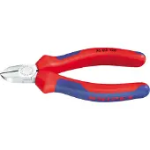 Knipex 76 05 125 Elektronica en fijnmechanica Zijkniptang Met facet 125 mm