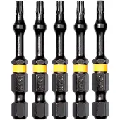 DeWalt Schroefbits - Extreme Impact Torsion - Torx T15 Impact - 57mm - 5 Stuks