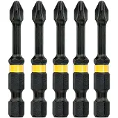 DeWalt Impactbit - PH1 Torison - 50 mm - Hex 1/4'' - Verpakking van 5 stuks