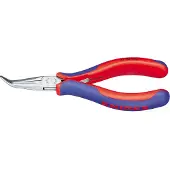 Knipex Radiotang elektronica gebogen 145mm