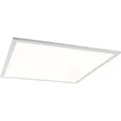 QAZQA LED paneel wit incl. LED en dimmer met afstandsbediening - Liv