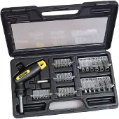 Stanley handgereedschap 22 Delige Pistoolgreep Ratel-Bit-Set - 0-63-022