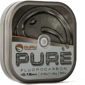 Guru Pure Fluorocarbon - 0.12mm - 50m