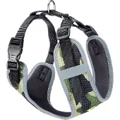 Ferplast hondentuigje Nikita legerprint nylon groen maat 41 cm